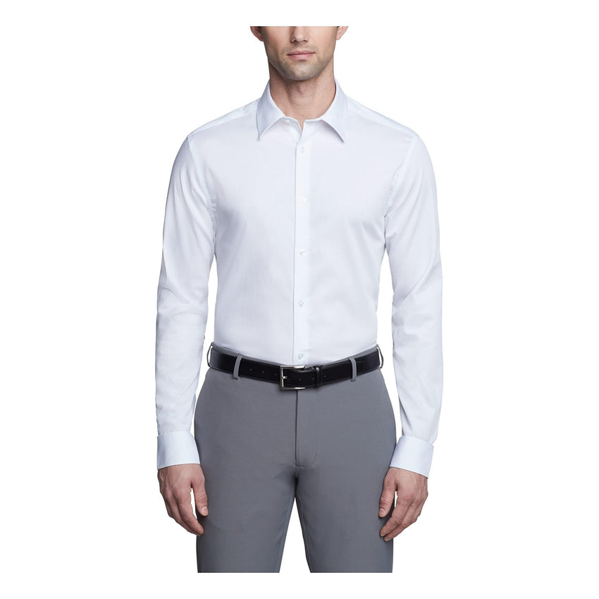 Calvin Klein Men's Slim Fit Non Iron Solid Dress Shirt - 7DAY'S Exclusive - 7DAY'S