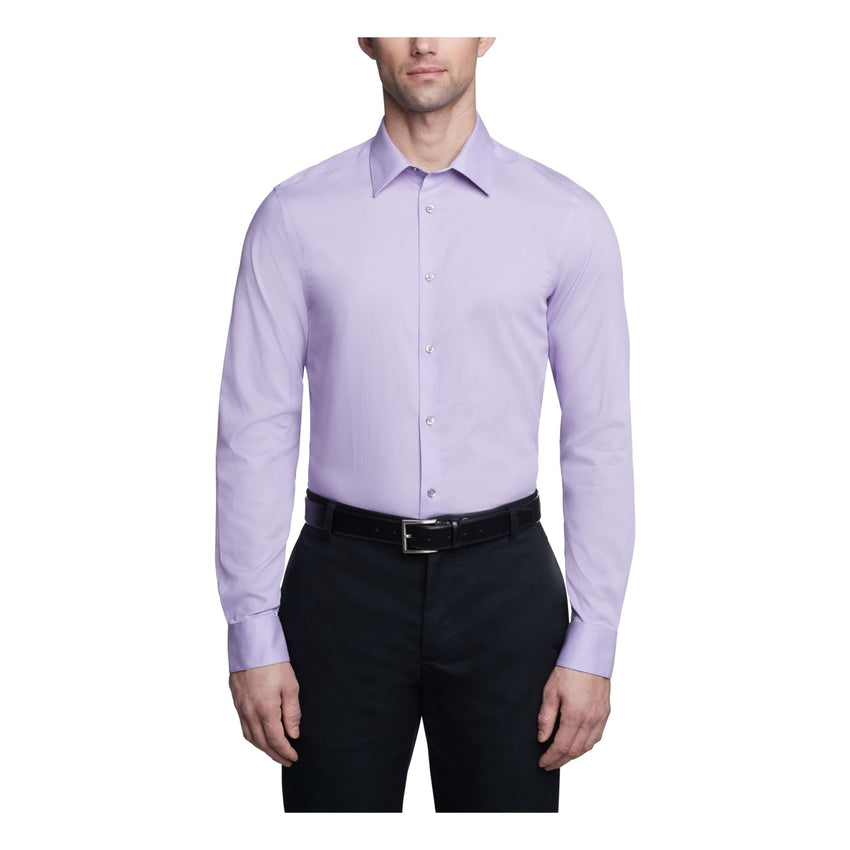 Calvin Klein Men's Slim Fit Non Iron Solid Dress Shirt - 7DAY'S Exclusive - 7DAY'S