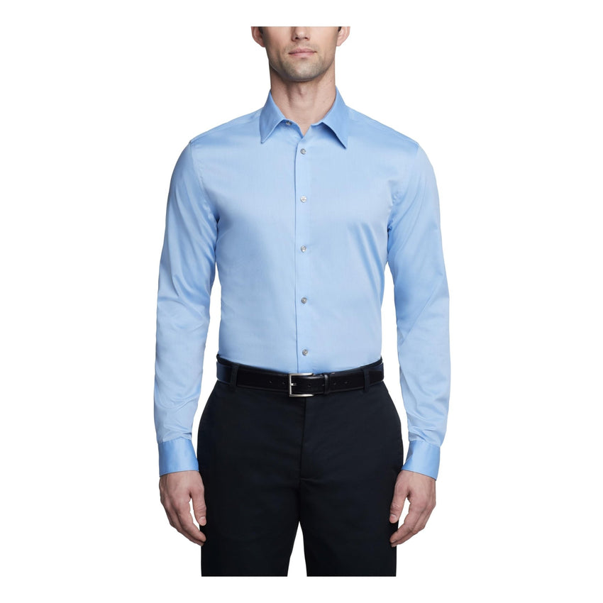 Calvin Klein Men's Slim Fit Non Iron Solid Dress Shirt - 7DAY'S Exclusive - 7DAY'S