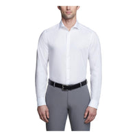 Calvin Klein Men's Slim Fit Non Iron Solid French Cuff Dress Shirt - 7DAY'S Exclusive - 7DAY'S