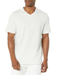 Calvin Klein Men's Smooth Cotton Solid V - Neck T-Shirt - 7DAY'S