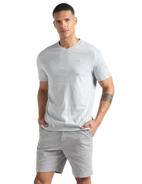 Calvin Klein Men's Smooth Cotton Solid V - Neck T-Shirt - 7DAY'S