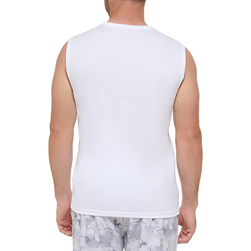 Calvin Klein Men's Standard UPF 40+ Sleeveless Quick Dry Swim Shirt - 7DAY'S