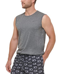 Calvin Klein Men's Standard UPF 40+ Sleeveless Quick Dry Swim Shirt - 7DAY'S