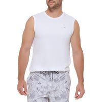 Calvin Klein Men's Standard UPF 40+ Sleeveless Quick Dry Swim Shirt - 7DAY'S