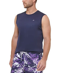 Calvin Klein Men's Standard UPF 40+ Sleeveless Quick Dry Swim Shirt - 7DAY'S