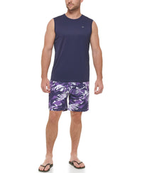 Calvin Klein Men's Standard UPF 40+ Sleeveless Quick Dry Swim Shirt - 7DAY'S