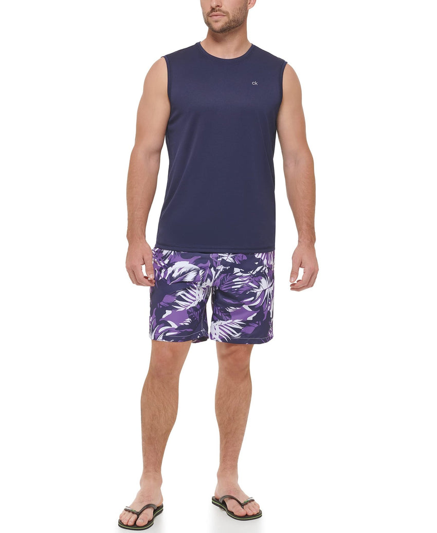 Calvin Klein Men's Standard UPF 40+ Sleeveless Quick Dry Swim Shirt - 7DAY'S