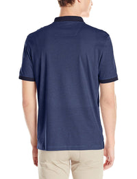 Calvin Klein Men's Stretch Pique Solid Tipped Polo - 7DAY'S
