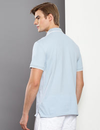 Calvin Klein Men's Stretch Pique Solid Tipped Polo - 7DAY'S