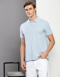 Calvin Klein Men's Stretch Pique Solid Tipped Polo - 7DAY'S