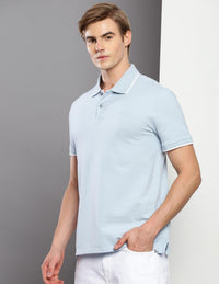 Calvin Klein Men's Stretch Pique Solid Tipped Polo - 7DAY'S