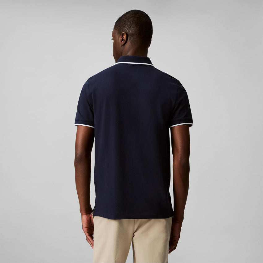 Calvin Klein Men's Stretch Pique Solid Tipped Polo - 7DAY'S