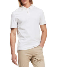 Calvin Klein Men's Stretch Pique Solid Tipped Polo - 7DAY'S
