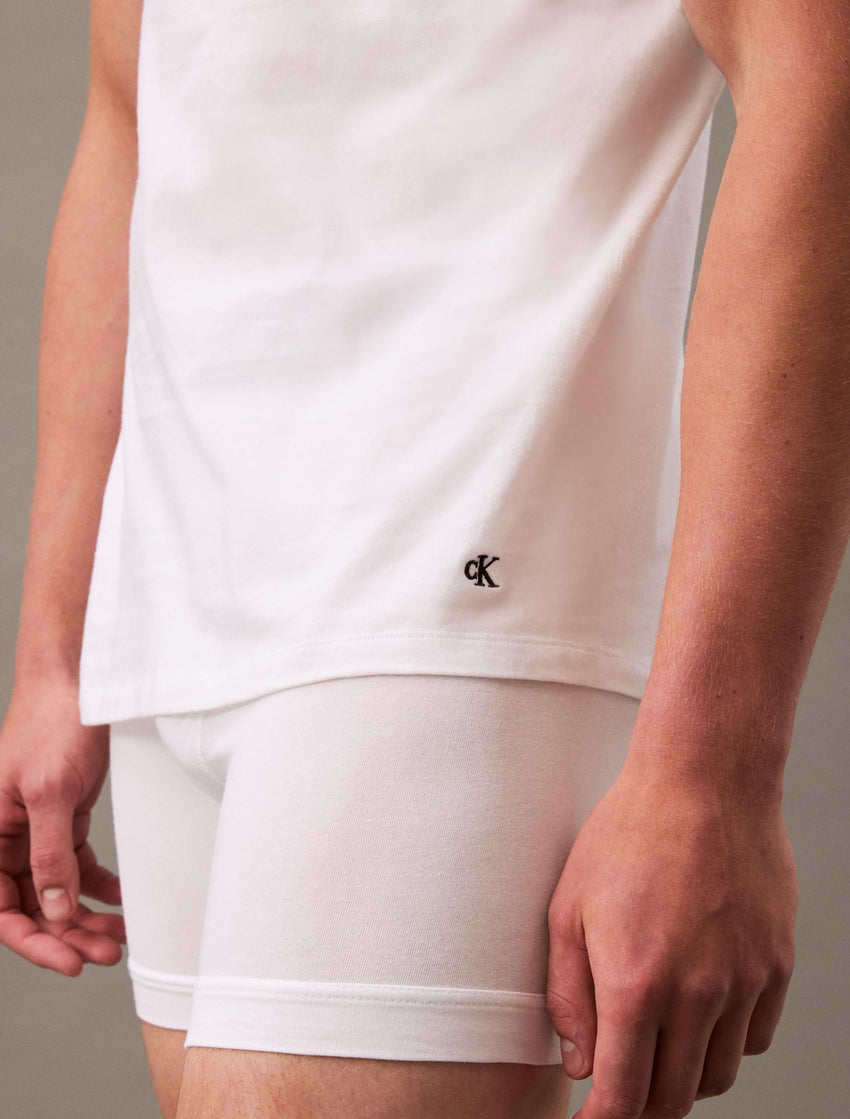 Calvin Klein Paquete de 5 camisetas de algodón clásicas para hombre - 7DAY'S