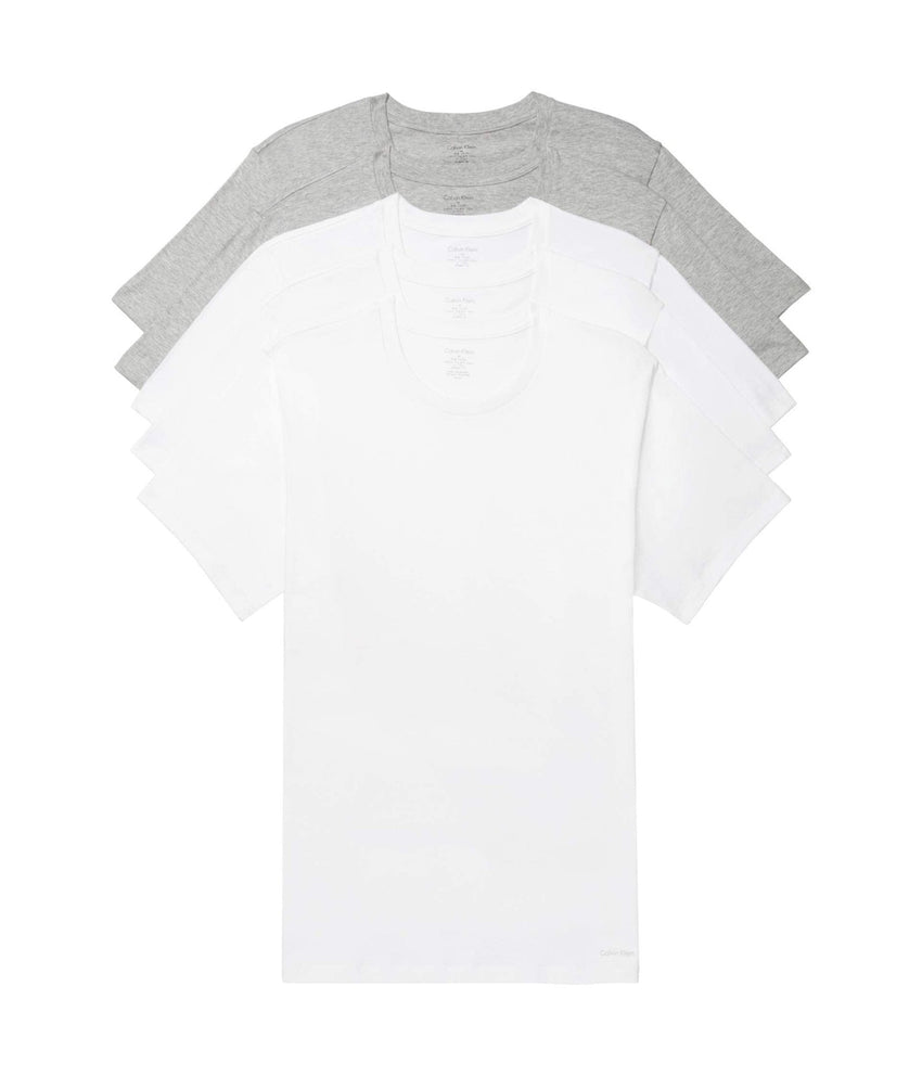 Calvin Klein Paquete de 5 camisetas de algodón clásicas para hombre - 7DAY'S
