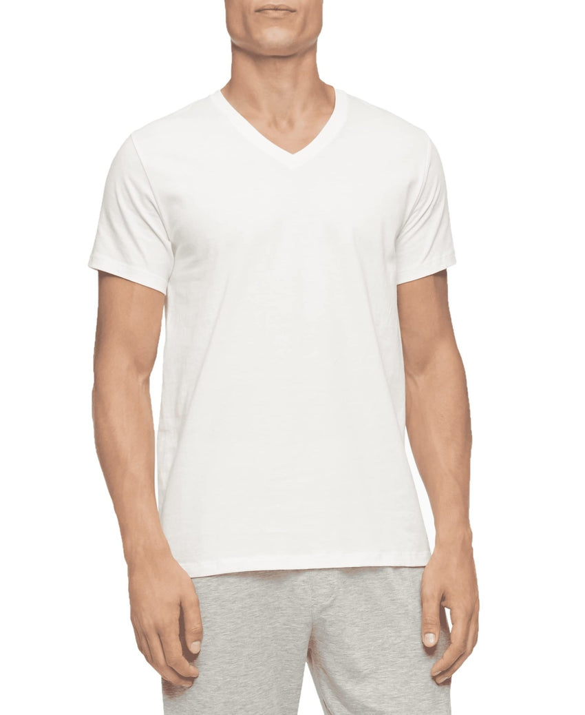 Calvin Klein Paquete de 5 camisetas de algodón clásicas para hombre - 7DAY'S