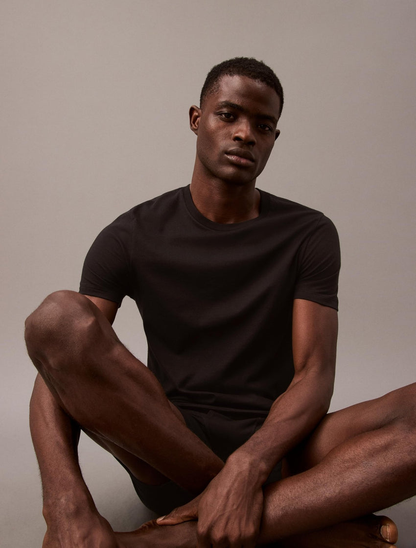 Calvin Klein Paquete de 5 camisetas de algodón clásicas para hombre - 7DAY'S