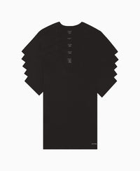 Calvin Klein Paquete de 5 camisetas de algodón clásicas para hombre - 7DAY'S