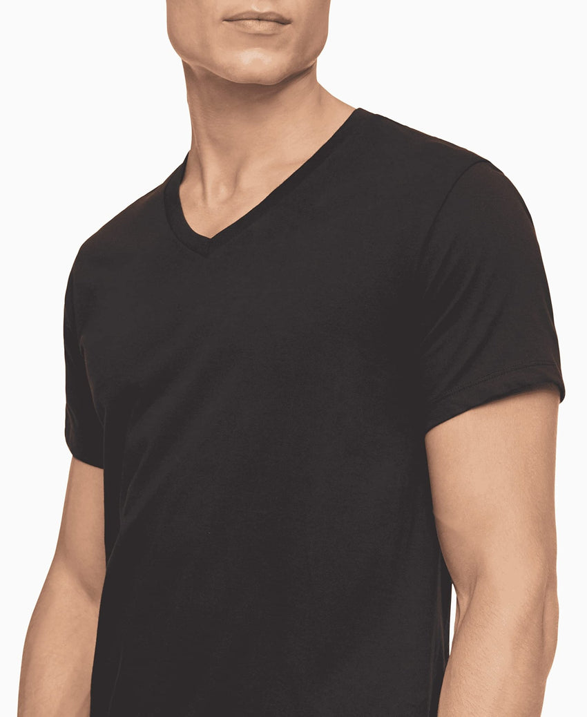 Calvin Klein Paquete de 5 camisetas de algodón clásicas para hombre - 7DAY'S