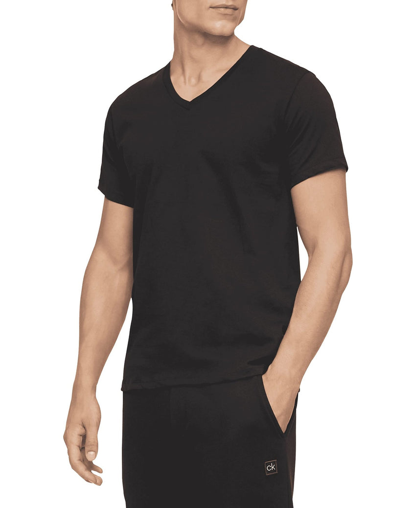 Calvin Klein Paquete de 5 camisetas de algodón clásicas para hombre - 7DAY'S