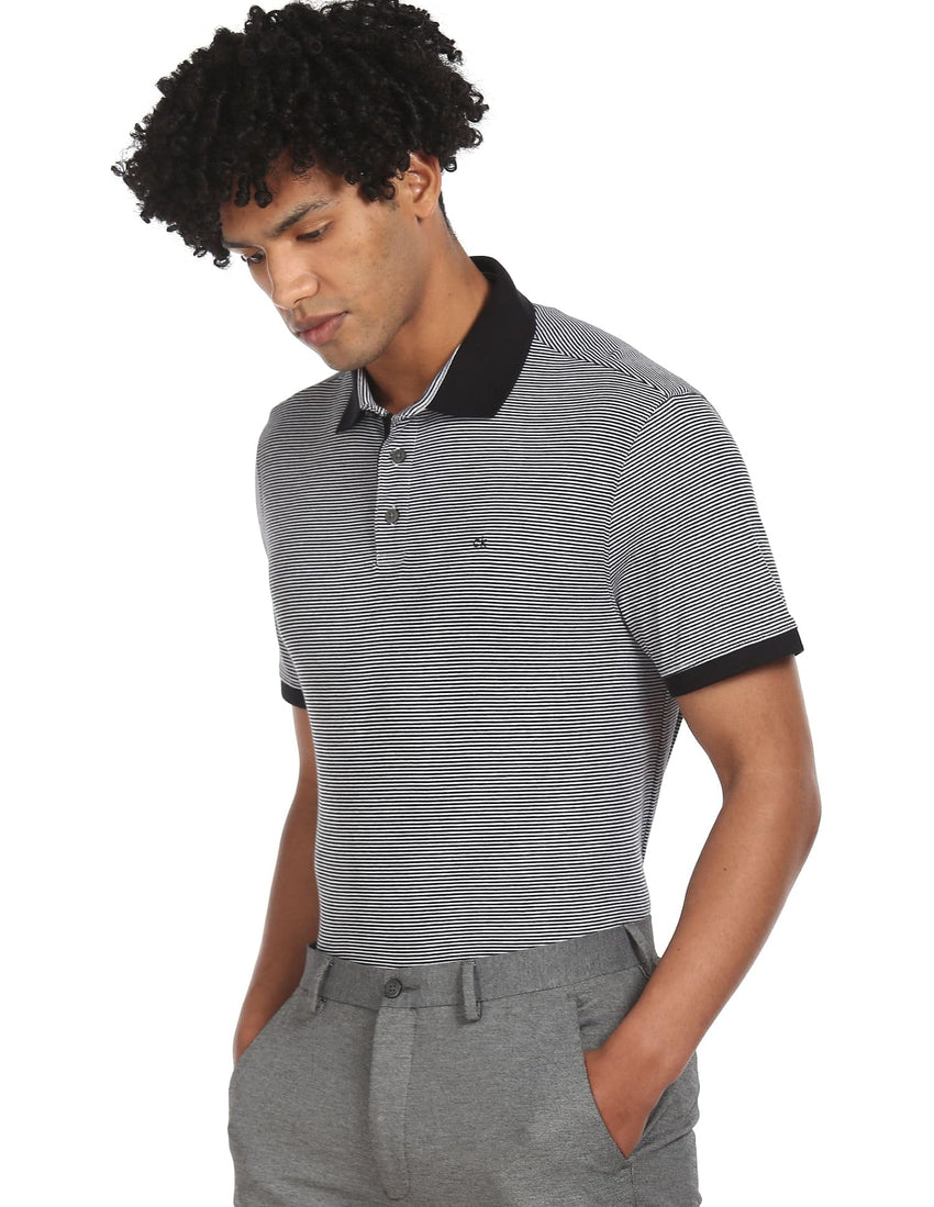 Calvin Klein Polo Jacquard Refined Hombre - 7DAY'S