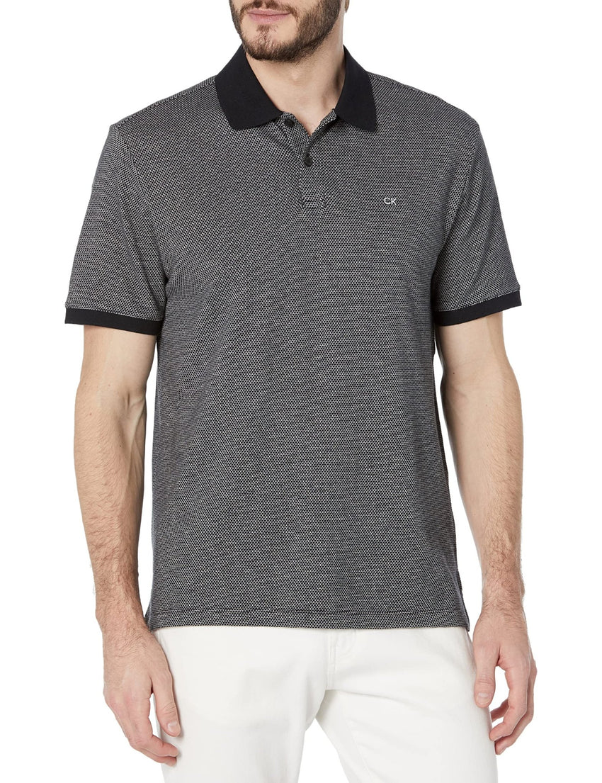 Calvin Klein Polo Jacquard Refined Hombre - 7DAY'S