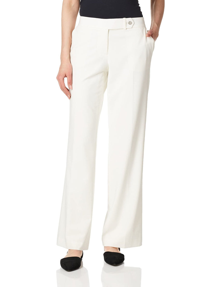 Calvin Klein Straight - Leg Classic Business Casual Pants for Women - 7DAY'S