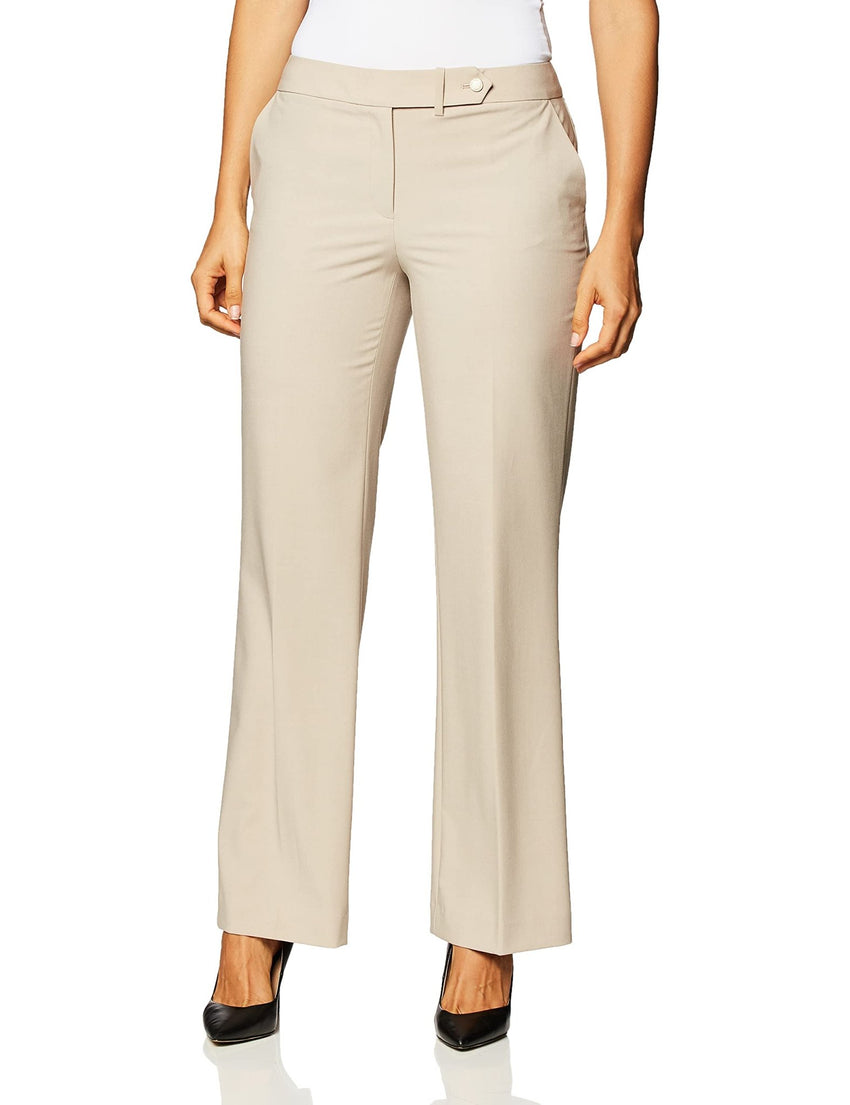Calvin Klein Straight - Leg Classic Business Casual Pants for Women - 7DAY'S