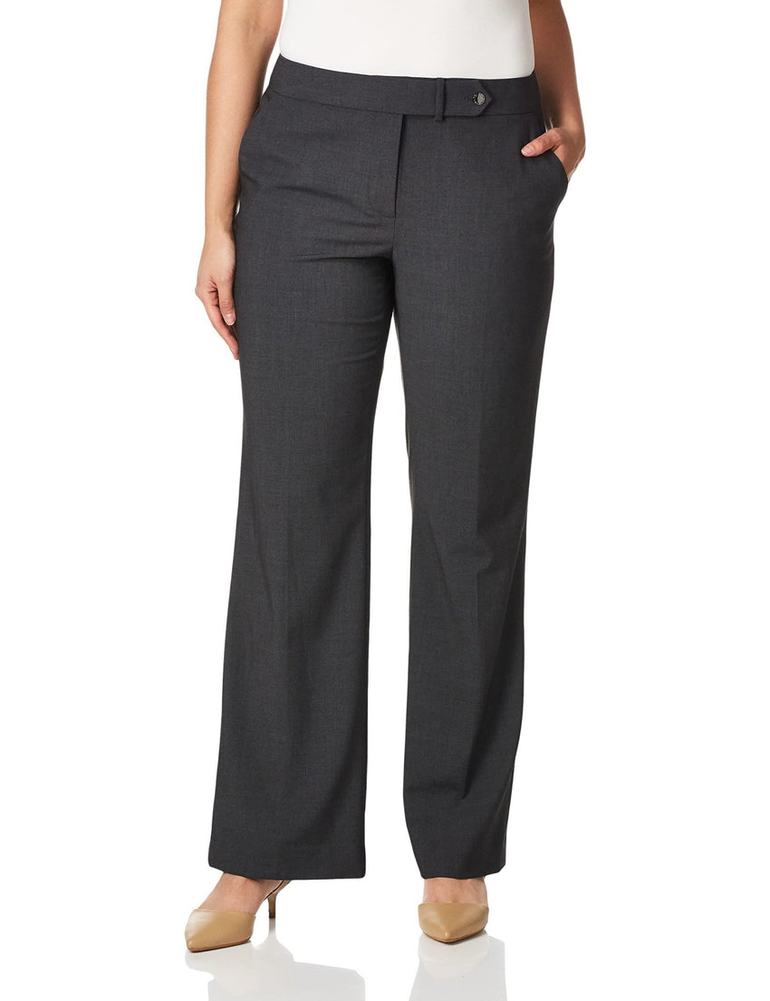Calvin Klein Straight - Leg Classic Business Casual Pants for Women - 7DAY'S