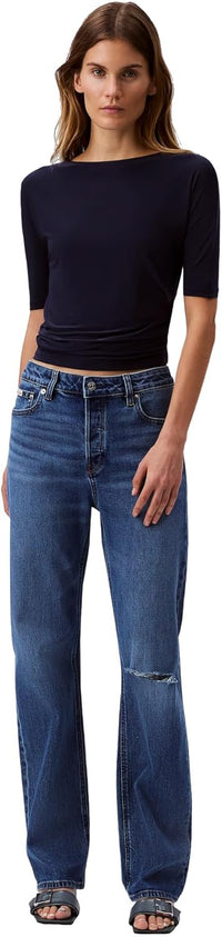 Calvin Klein Women's 90s Straight Jeans - 7DAY'S