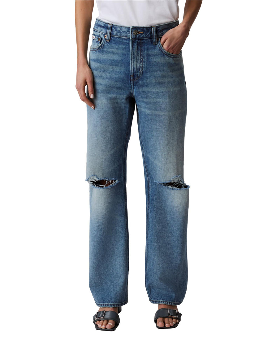 Calvin Klein Women's 90s Straight Jeans - 7DAY'S