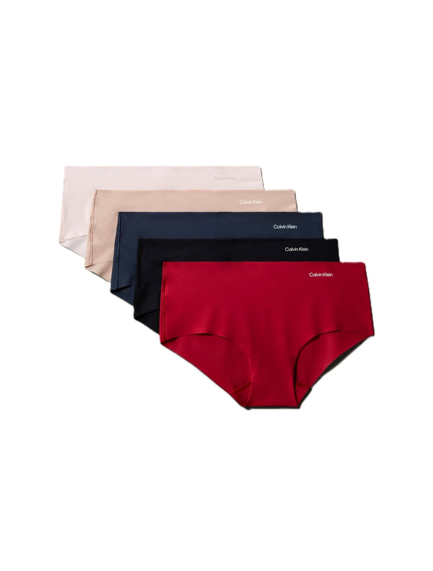 Calvin Klein Women's Invisibles Seamless Hipster Panties, Multipack - 7DAY'S