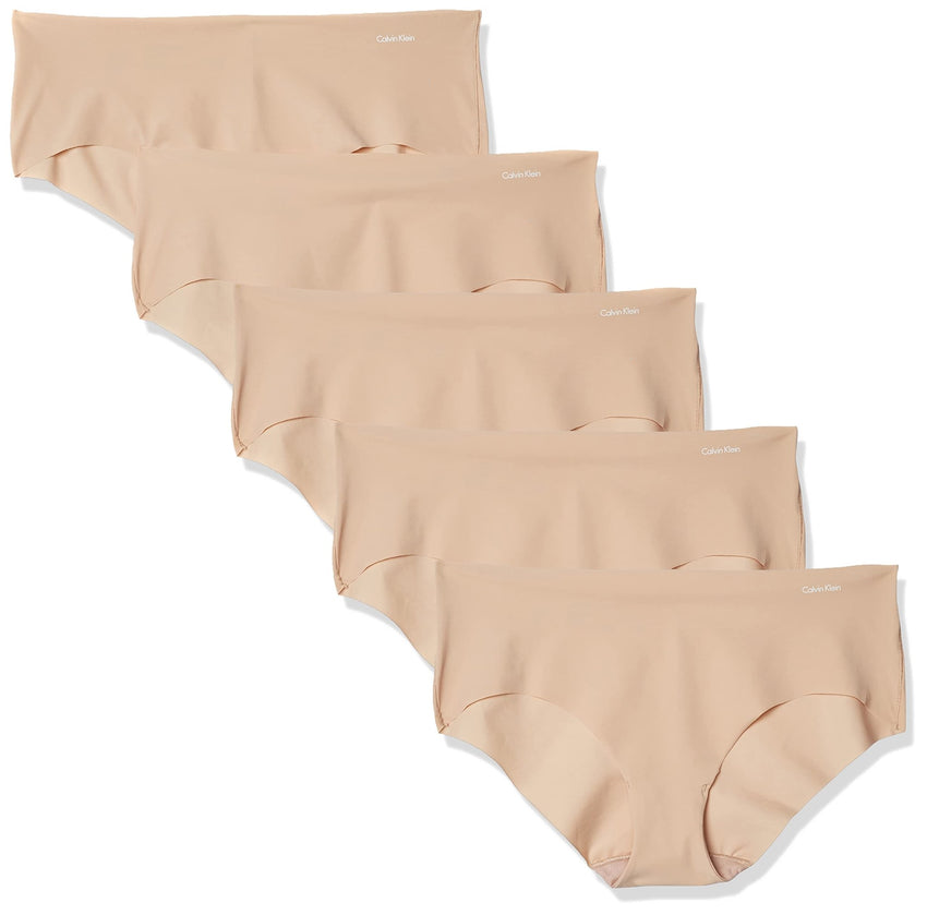 Calvin Klein Women's Invisibles Seamless Hipster Panties, Multipack - 7DAY'S
