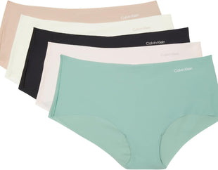 Calvin Klein Women's Invisibles Seamless Hipster Panties, Multipack