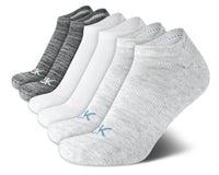 Calvin Klein Womens Low Cut Socks - 6 Pack Breathable Cushioned Athletic Performance No Show Socks for Women (Sizes: 4 - 10) - 7DAY'S