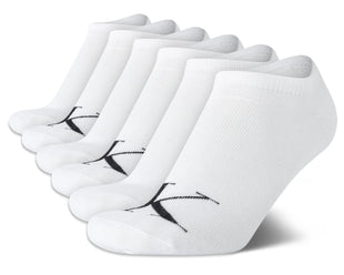 Calvin Klein Womens Low Cut Socks - 6 Pack Breathable Cushioned Athletic Performance No Show Socks for Women (Sizes: 4 - 10) - 7DAY'S