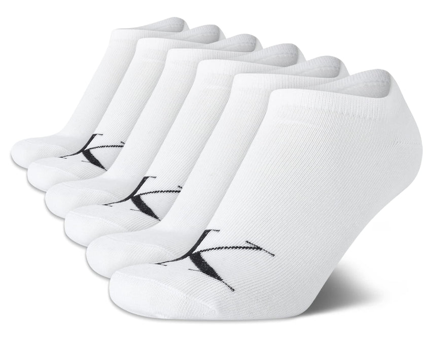 Calvin Klein Womens Low Cut Socks - 6 Pack Breathable Cushioned Athletic Performance No Show Socks for Women (Sizes: 4 - 10) - 7DAY'S