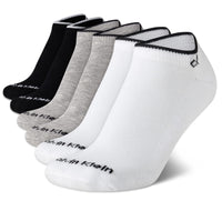 Calvin Klein Womens Low Cut Socks - 6 Pack Breathable Cushioned Athletic Performance No Show Socks for Women (Sizes: 4 - 10) - 7DAY'S