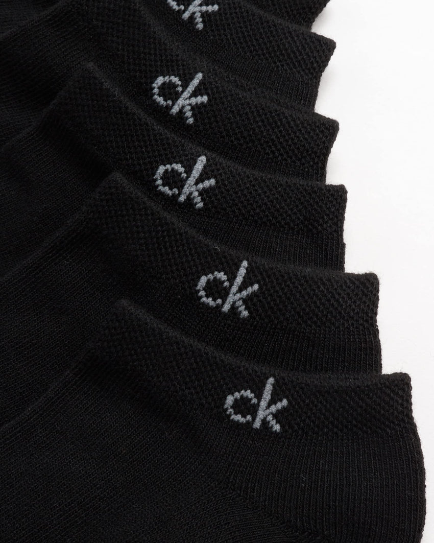 Calvin Klein Womens Low Cut Socks - 6 Pack Breathable Cushioned Athletic Performance No Show Socks for Women (Sizes: 4 - 10) - 7DAY'S