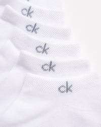 Calvin Klein Womens Low Cut Socks - 6 Pack Breathable Cushioned Athletic Performance No Show Socks for Women (Sizes: 4 - 10) - 7DAY'S