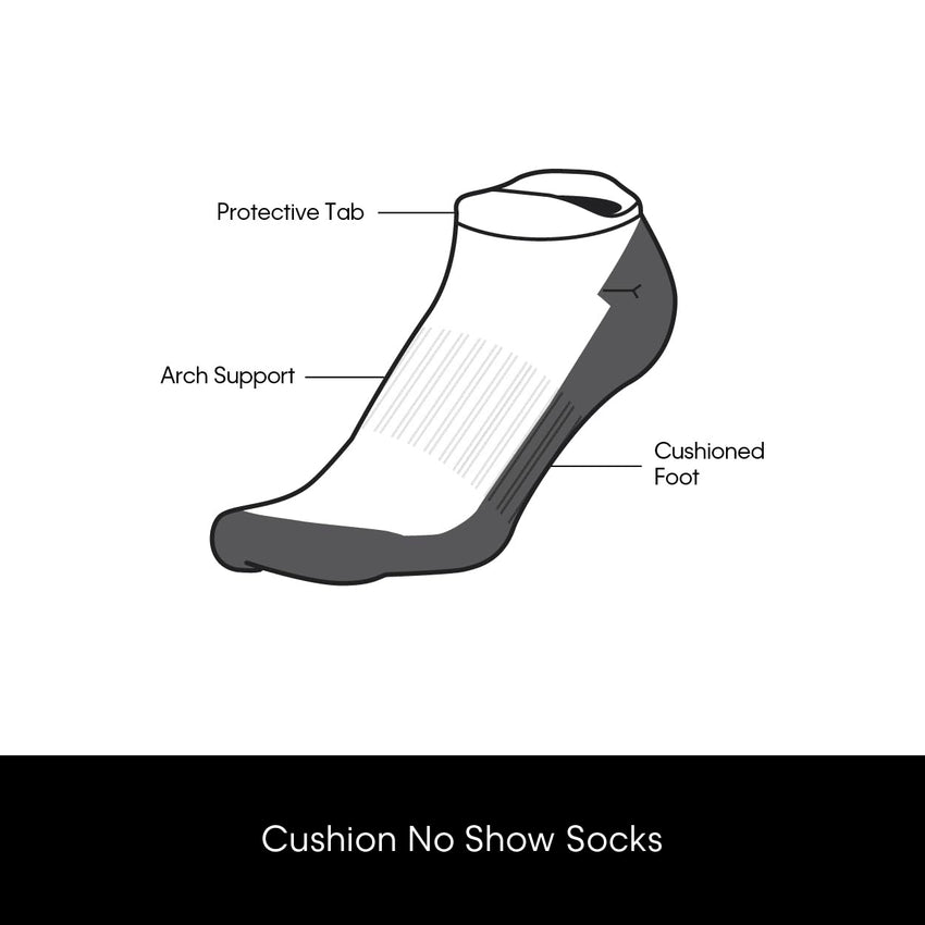 Calvin Klein Womens Low Cut Socks - 6 Pack Breathable Cushioned Athletic Performance No Show Socks for Women (Sizes: 4 - 10) - 7DAY'S