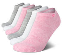 Calvin Klein Womens Low Cut Socks - 6 Pack Breathable Cushioned Athletic Performance No Show Socks for Women (Sizes: 4 - 10) - 7DAY'S