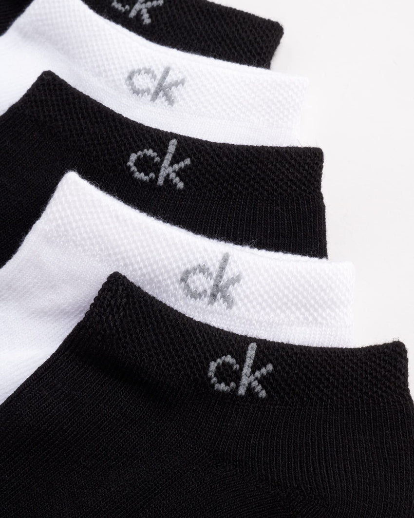 Calvin Klein Womens Low Cut Socks - 6 Pack Breathable Cushioned Athletic Performance No Show Socks for Women (Sizes: 4 - 10) - 7DAY'S