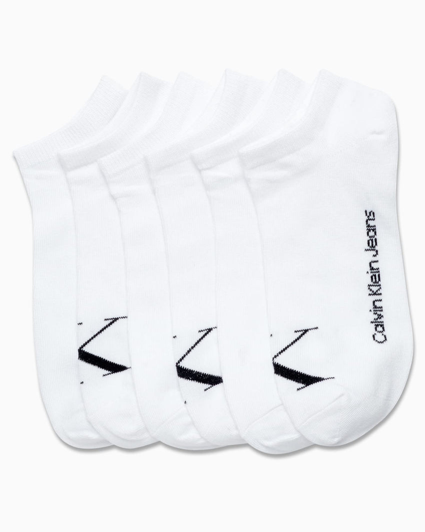 Calvin Klein Womens Low Cut Socks - 6 Pack Breathable Cushioned Athletic Performance No Show Socks for Women (Sizes: 4 - 10) - 7DAY'S