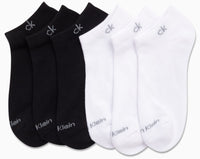 Calvin Klein Womens Low Cut Socks - 6 Pack Breathable Cushioned Athletic Performance No Show Socks for Women (Sizes: 4 - 10) - 7DAY'S