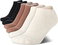 Calvin Klein Womens Low Cut Socks - 6 Pack Breathable Cushioned Athletic Performance No Show Socks for Women (Sizes: 4 - 10) - 7DAY'S