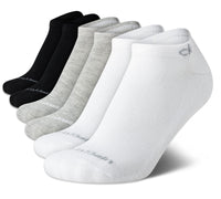 Calvin Klein Womens Low Cut Socks - 6 Pack Breathable Cushioned Athletic Performance No Show Socks for Women (Sizes: 4 - 10) - 7DAY'S