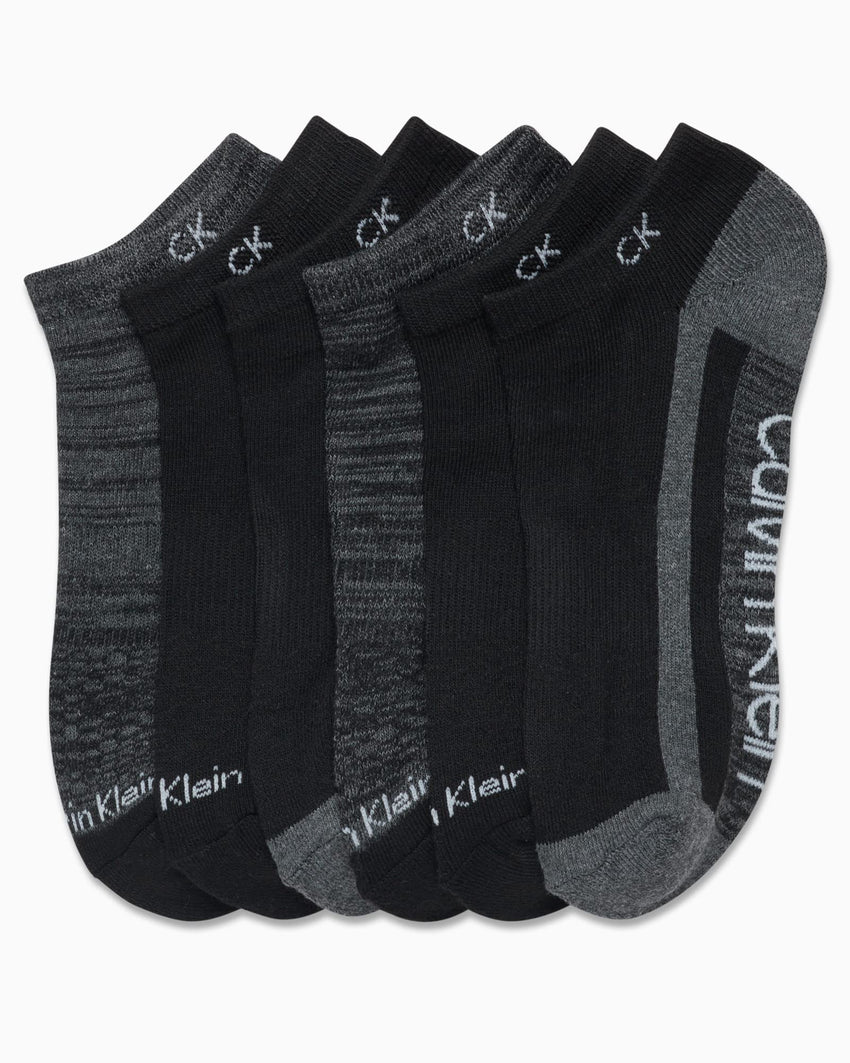 Calvin Klein Womens Low Cut Socks - 6 Pack Breathable Cushioned Athletic Performance No Show Socks for Women (Sizes: 4 - 10) - 7DAY'S