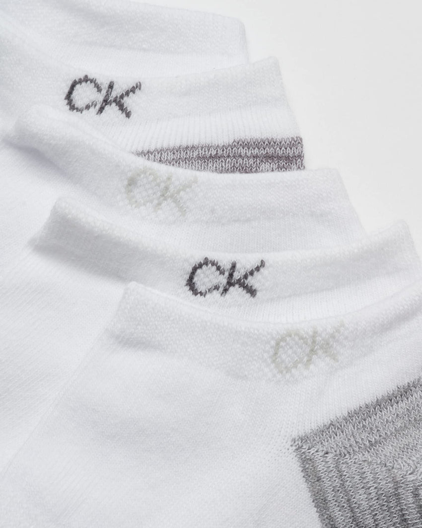 Calvin Klein Womens Low Cut Socks - 6 Pack Breathable Cushioned Athletic Performance No Show Socks for Women (Sizes: 4 - 10) - 7DAY'S